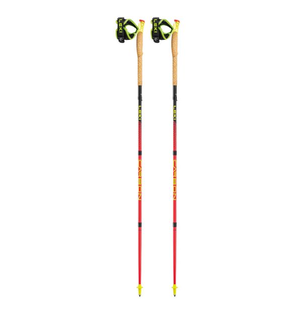 LEKI Ultratrail FX.One Lightweight Trekking Poles, Color: Multi, Size: 115 cm