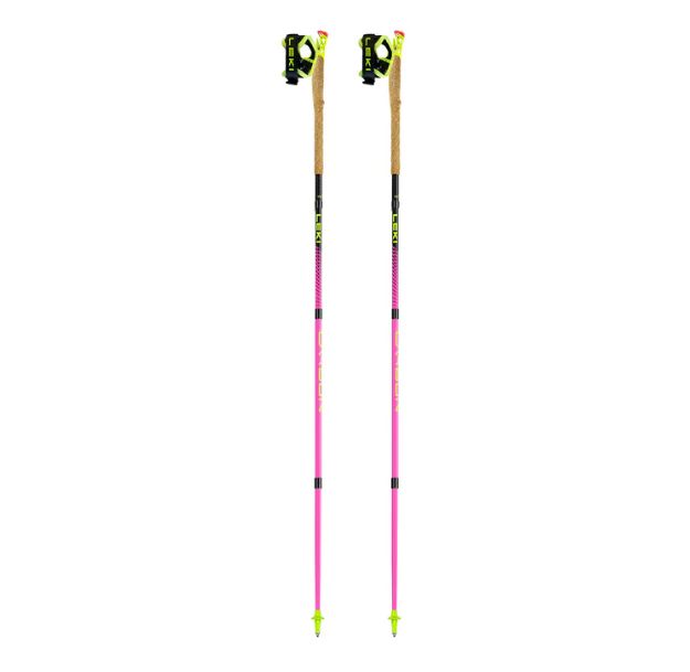 LEKI Ultratrail FX.One Lightweight Trekking Poles_18183, Color: Pink-Black, Size: 115 cm