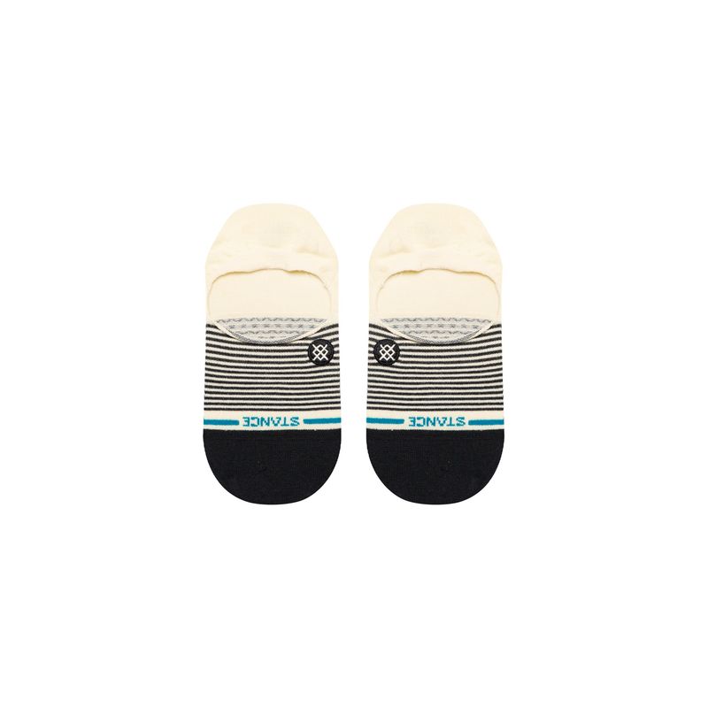 Ministripe Cotton No Show Socks