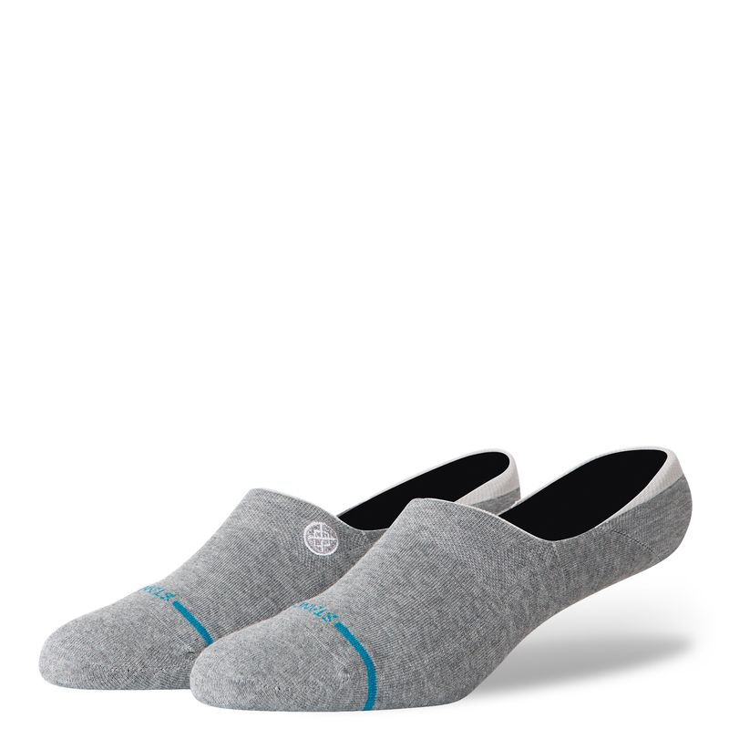 Icon No Show Socks Heather Grey