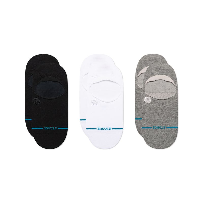 Icon No Show 3 Pack Socks