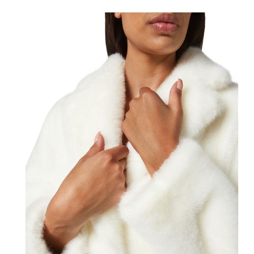 Long DH Tech Coat w/ Eco-Fur 105546