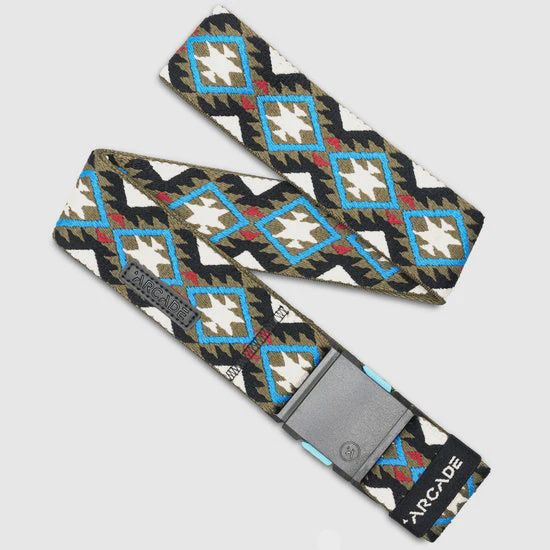 Arcade Twilight Belt_164206, Color: Oat/Turquoise, Size: O/S