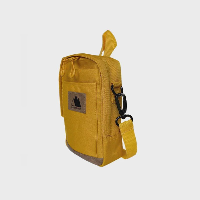 Adeventurist Sidekick Crossbody Bag, Amber Yellow