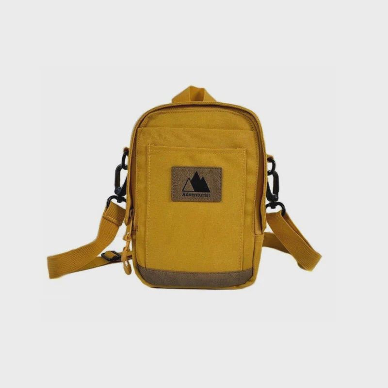 Adeventurist Sidekick Crossbody Bag, Amber Yellow, Color: Amber Yellow, Size: Small