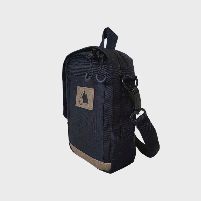 Adeventurist Sidekick Crossbody Bag, Black