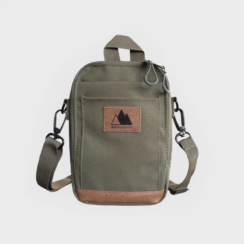 Adeventurist Sidekick Crossbody Bag, Pine, Color: Pine Green, Size: Small