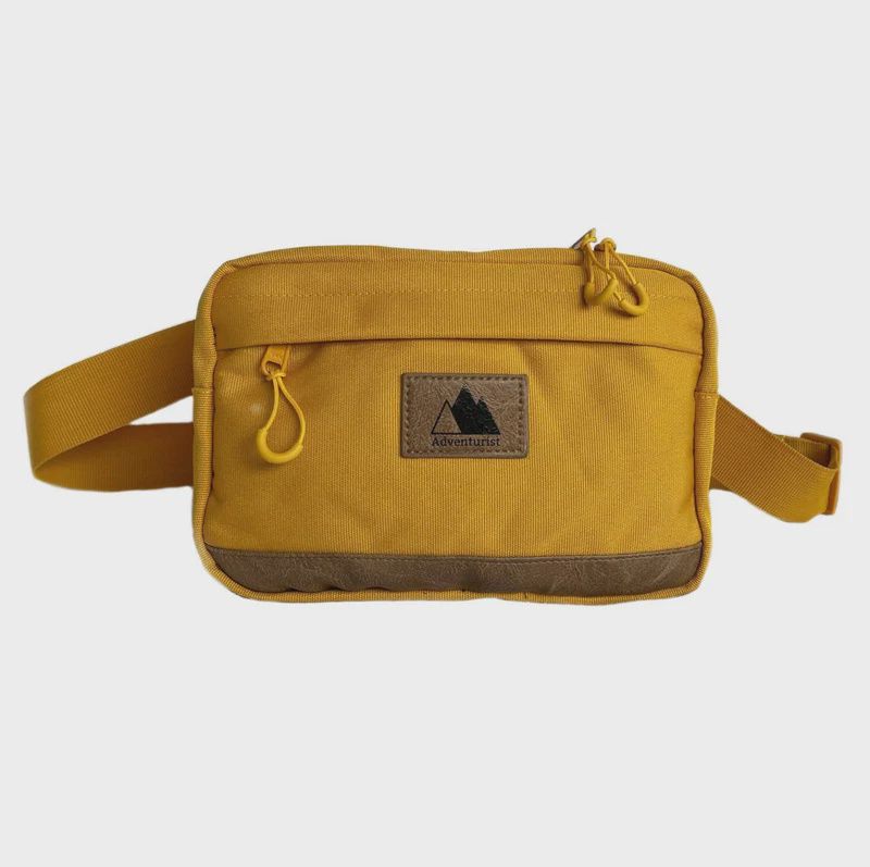 Adventurist Nomad Sling Bag, Amber Yellow