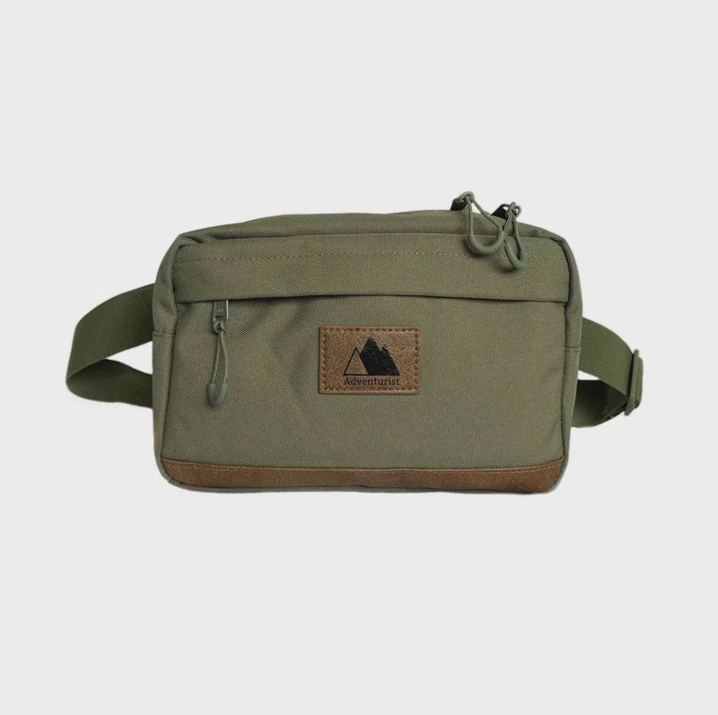 Adventurist Nomad Sling Bag, Pine, Color: Pine, Size: O/S