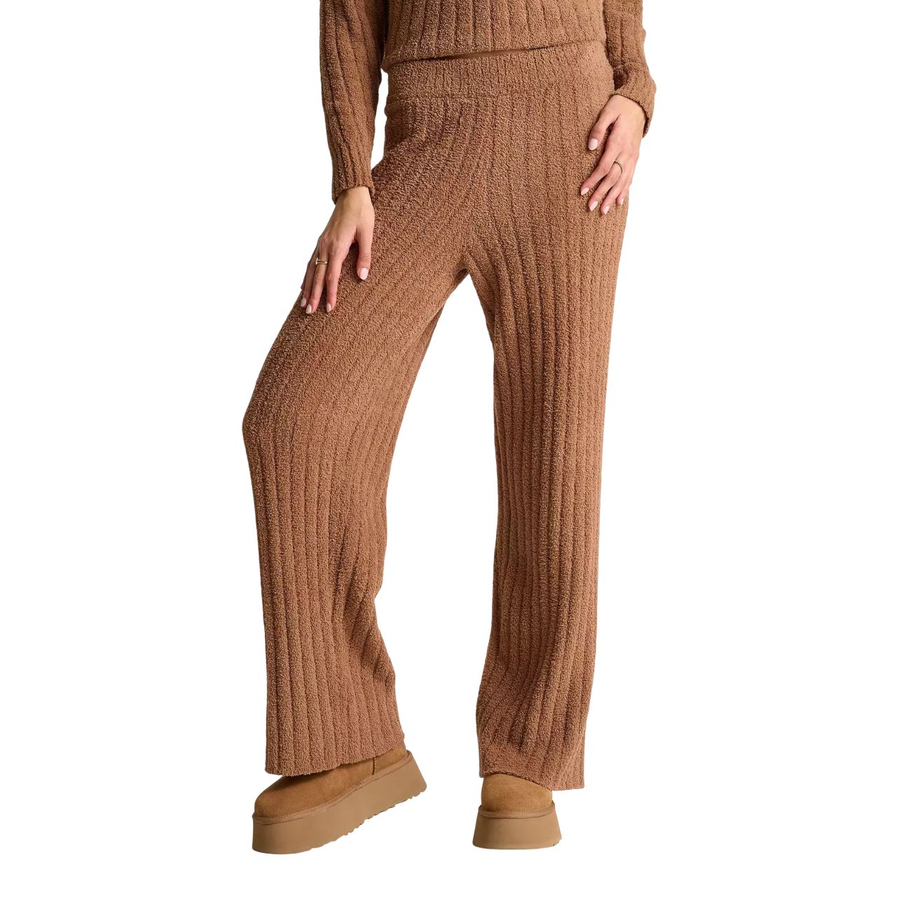 Women&#39;s Terri Rib Pant_164361, Color: Chestnut, Size: XS