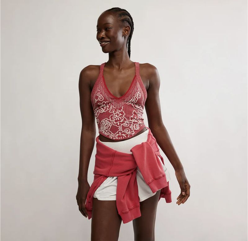 Day Dream Cami, Cranberry Combo