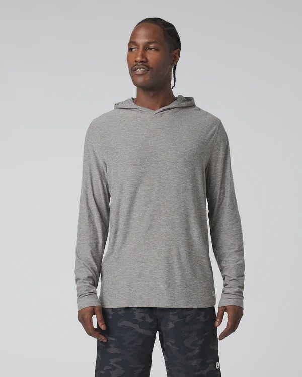 Strato Tech Hoodie, Heather Grey, Color: Heather Grey, Size: S