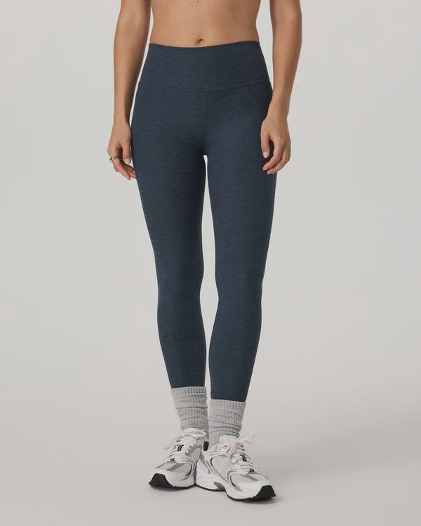Clean Elevation Legging, Midnight Heather, Color: Midnight Heather, Size: XS