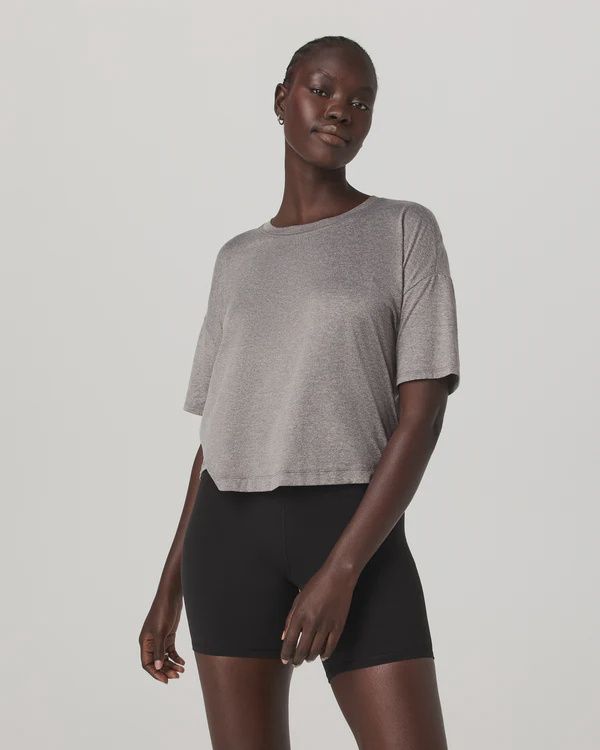 Energy Tee, Heather Grey, Color: Heather Grey, Size: XS