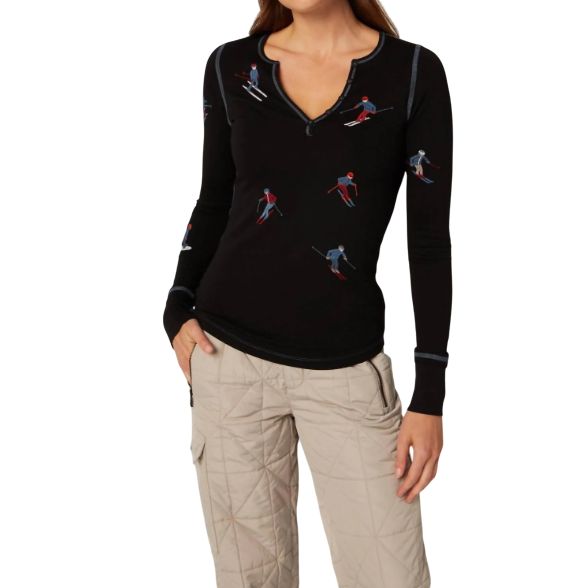 Slope II Henley | Black 164590