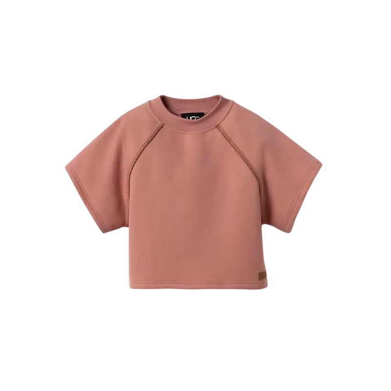 Women&#39;s Classic Short Sleeve Crewneck Pink Dawn 164824