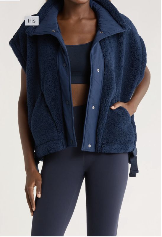 Scout It Out Fleece Vest, Navy