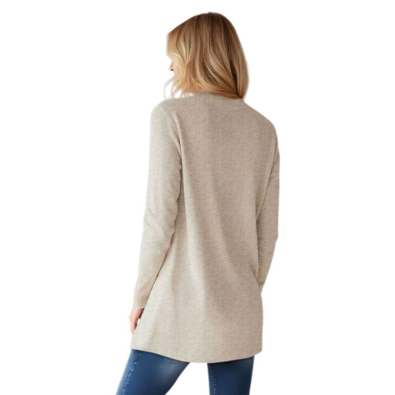 Colisco's 100% Pure Cashmere Cardigan, Camel