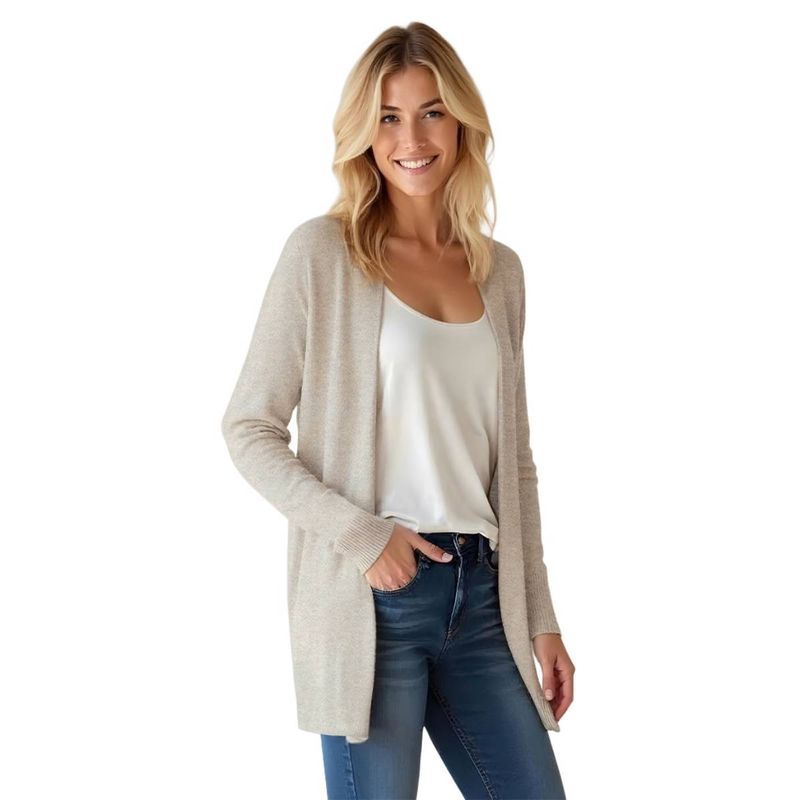 Colisco&#39;s 100% Pure Cashmere Cardigan, Camel 165140