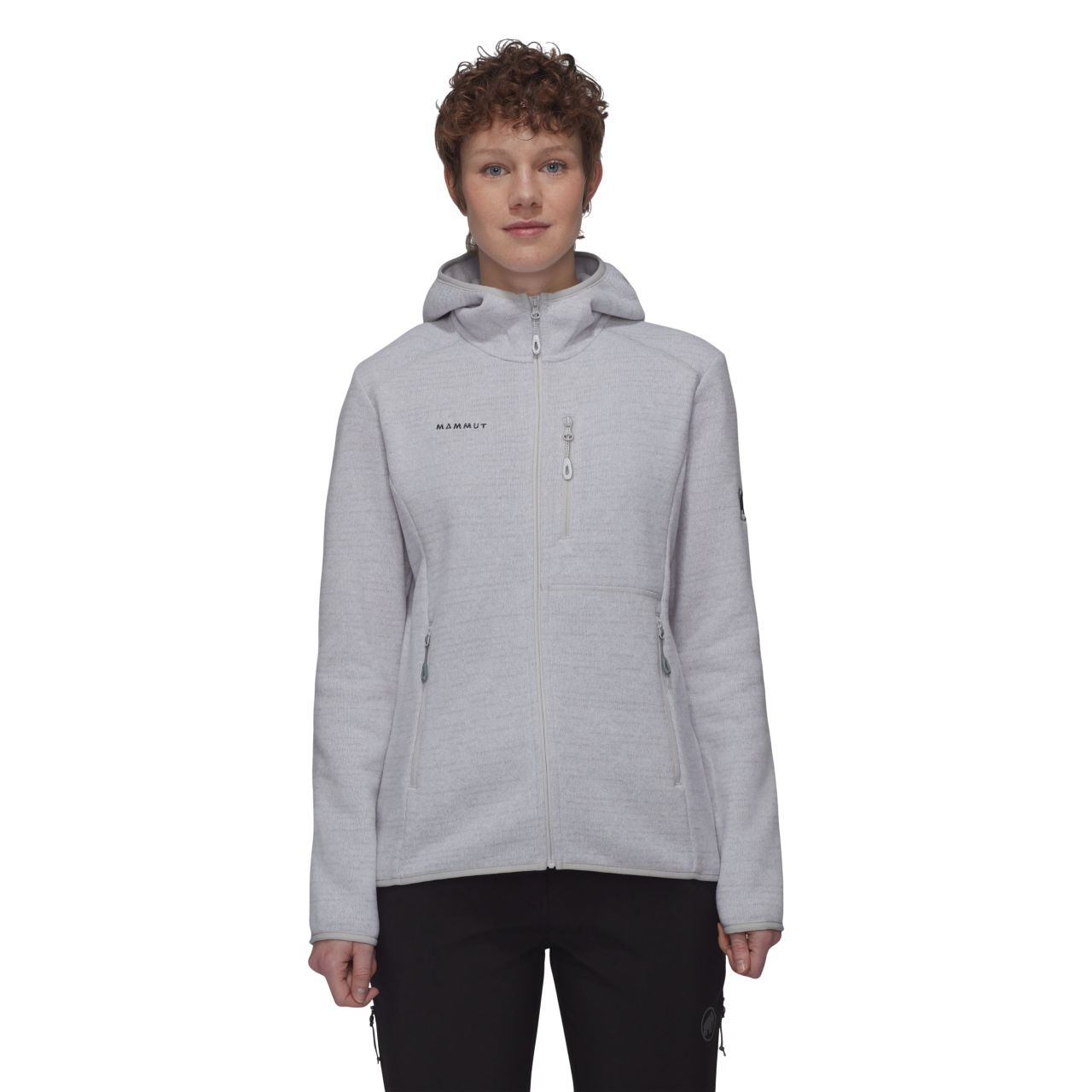 Arctic IV ml Women Hooded Jacket 164309, Color: platinum melange, Size: S