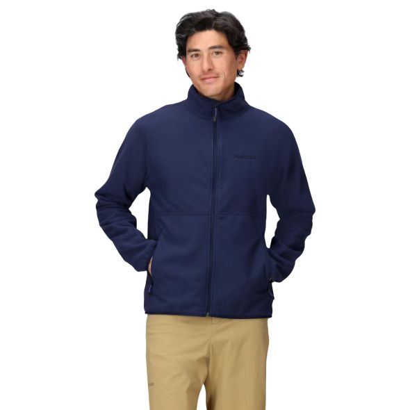 Marmot Men&#39;s Rocklin Full-Zip Jacket, Color: Arctic Navy, Size: M