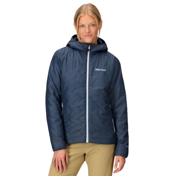Marmot Women’s MonoQuilt Hoody, Color: Thunderhead, Size: XS