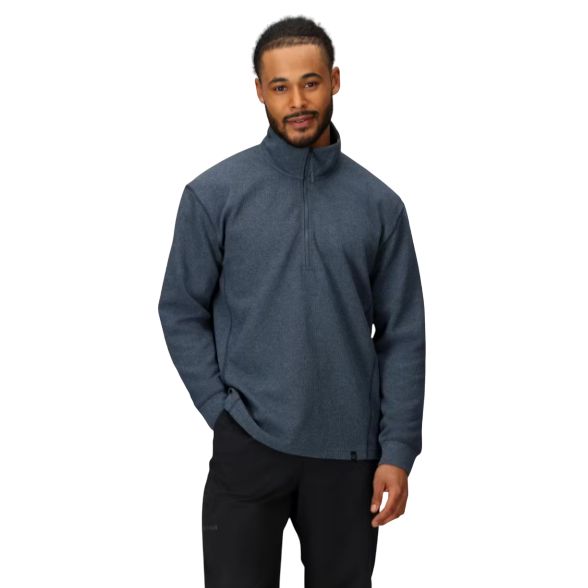 Marmot Men’s Ridge Tech 1/2 Zip Pullover, Color: Thunderhead Heather, Size: M
