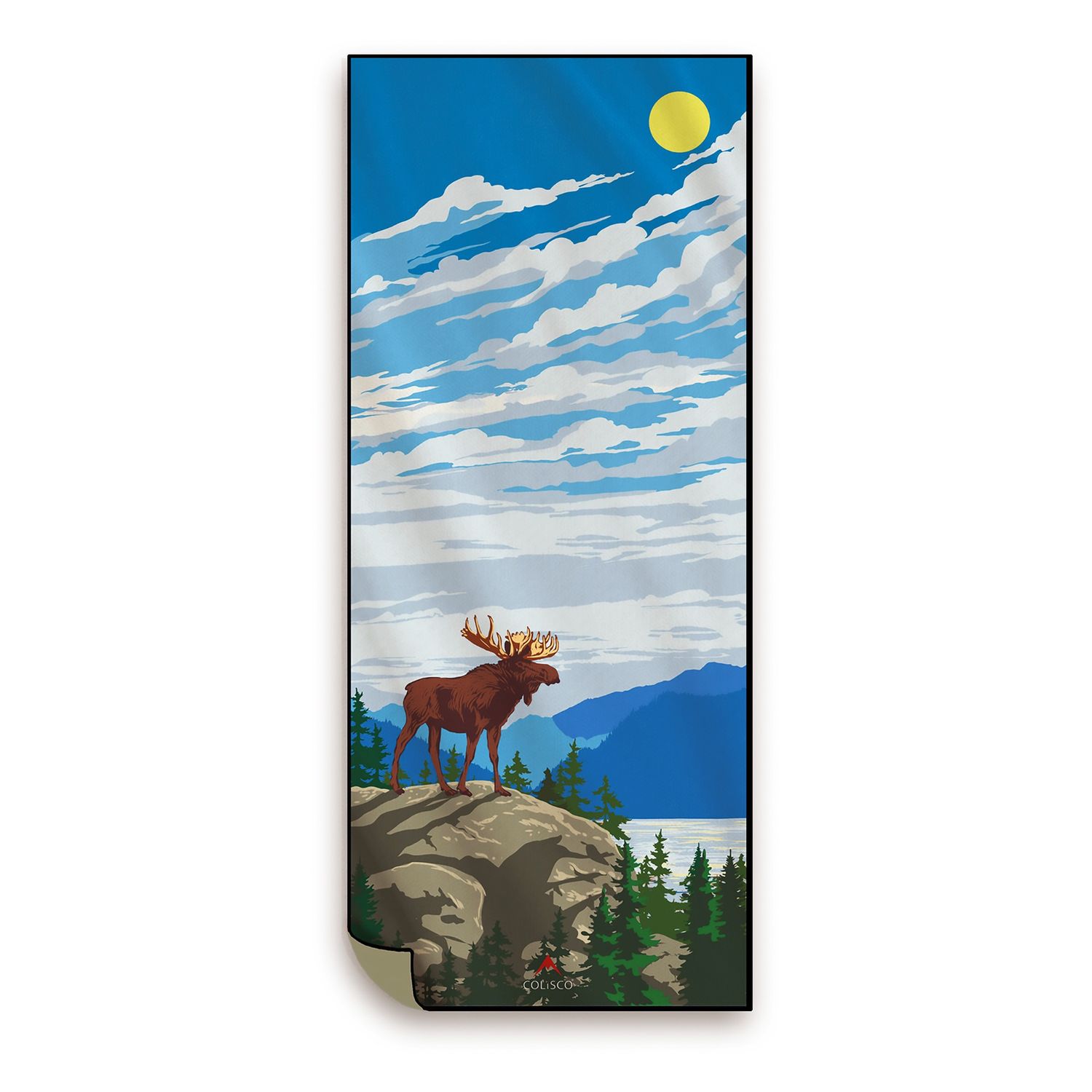 Colisco Moose Horizon Eco-Performance Towel - 71&quot;x29.5&quot;