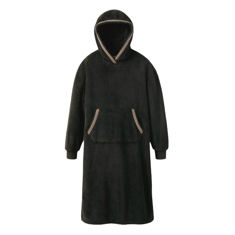 All Gender Uggfluff Oversized Hoodie_Black 164342