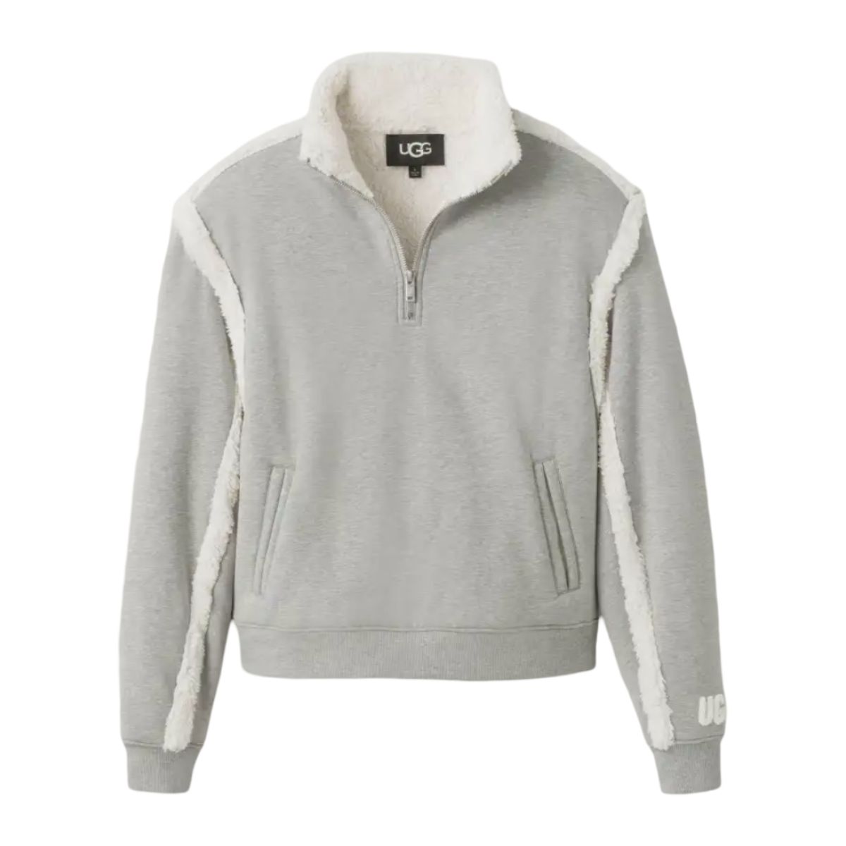 Women&#39;s Lydi Bonded Fleece Half Zip_Grey Heather 164364, Color: Grey Heather, Size: XS