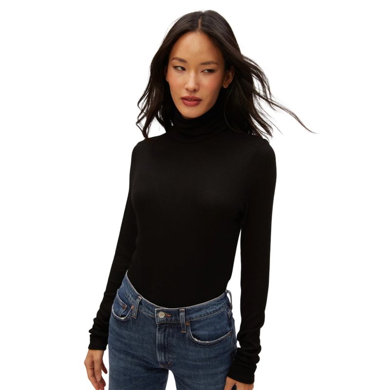 Tara Crop Turtleneck. 163623