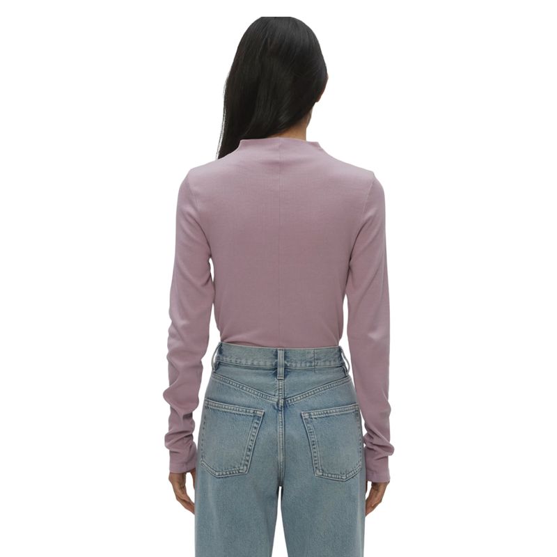 Janine Mock Neck Top 163613