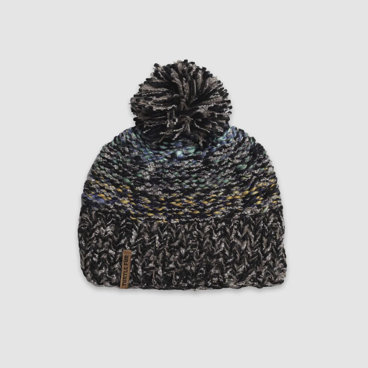 Firefly Pom Knit Beanie, Black, Color: Black, Size: O/S