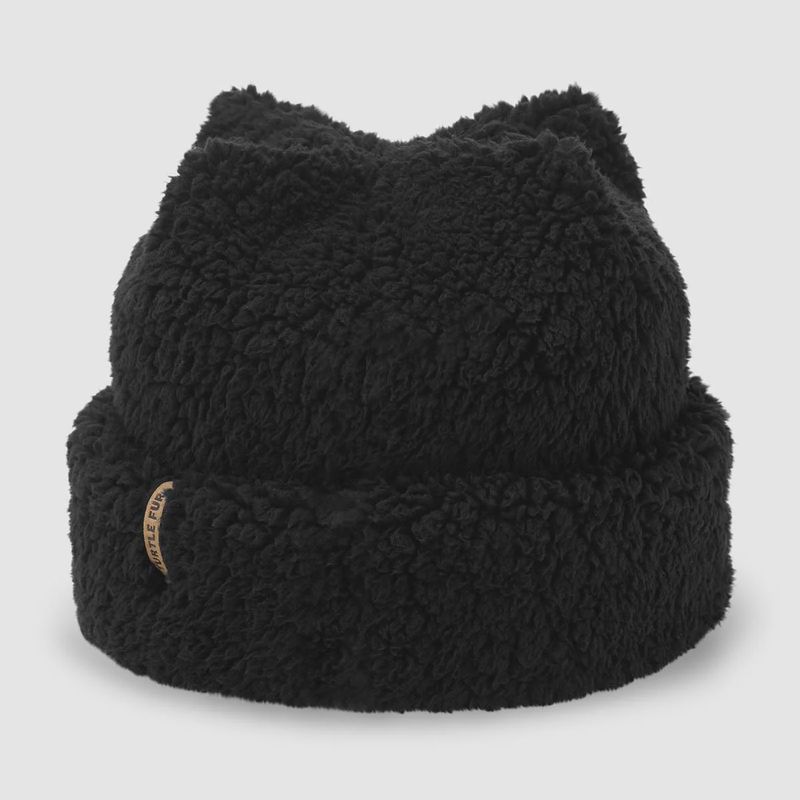 Comfort Lush Quad Four Point Hat, Black