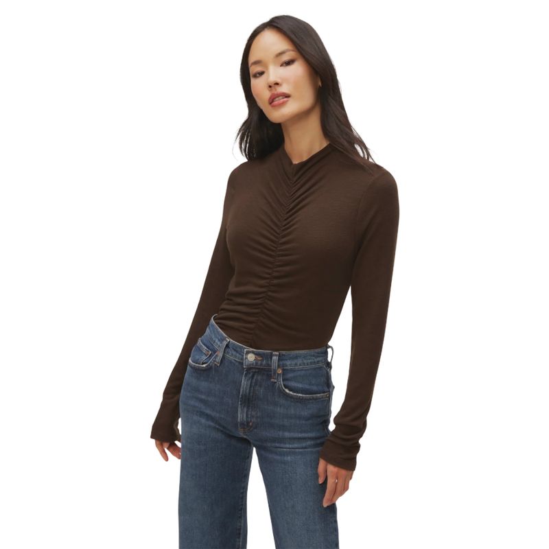 Evelyn Ruched Top 162637