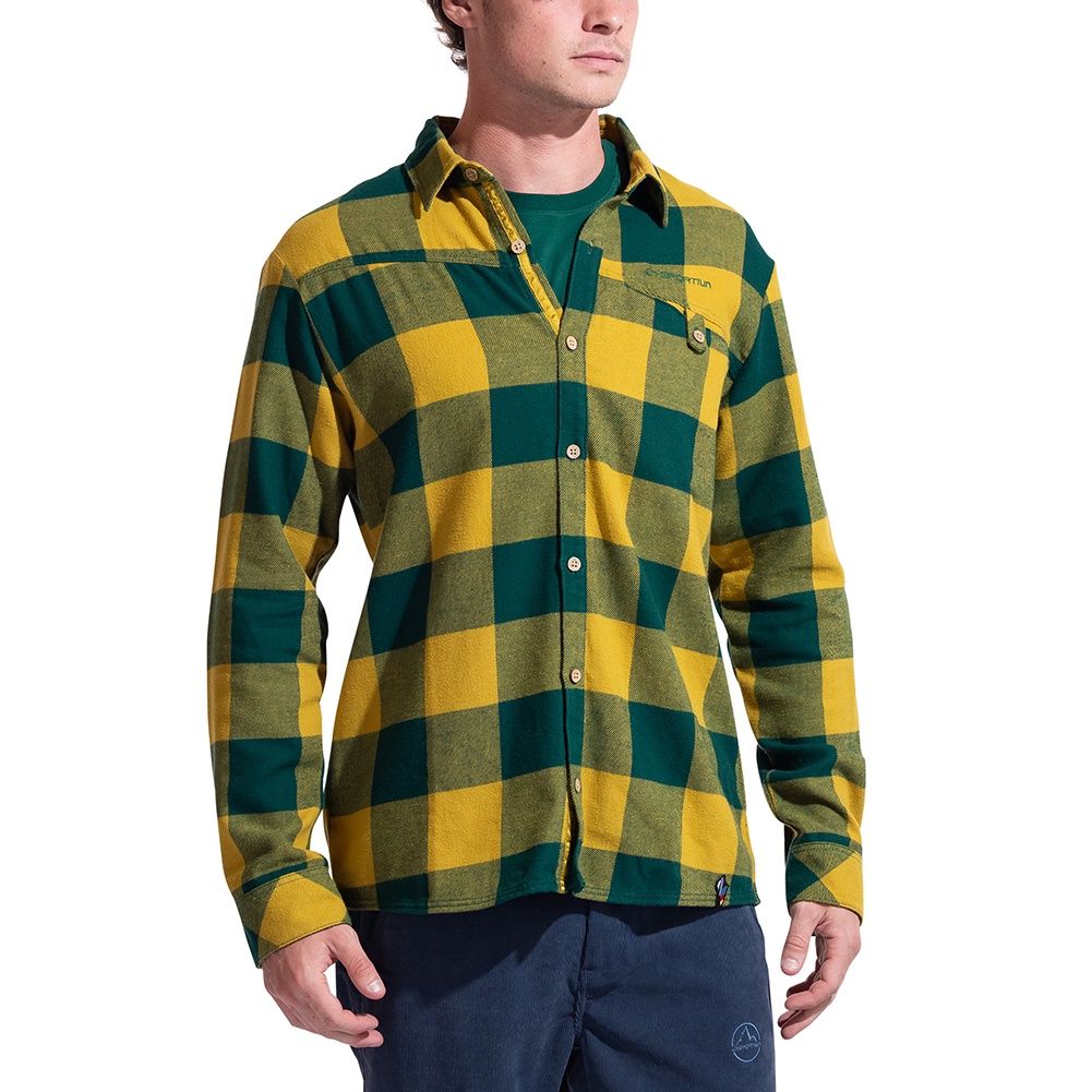 Rambler Flannel Shirt M, Color: Jungle, Size: M