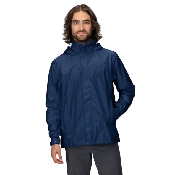 Marmot Men&#39;s PreCip Eco Rain Jacket, Color: Arctic Navy, Size: M