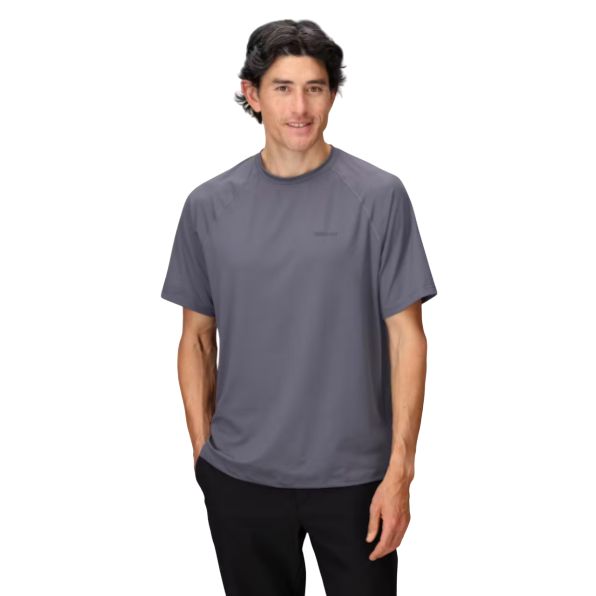 Marmot Men&#39;s Windridge Short-Sleeve T-Shirt 14234, Color: Steel Onyx, Size: M