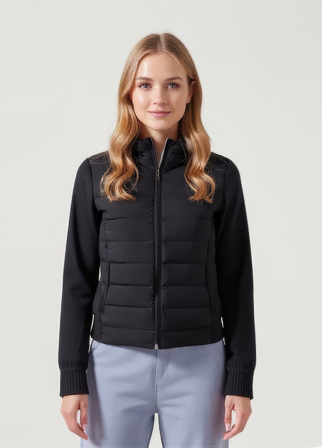 Colisco Midlayer Jacket , Summit Black, Color: Summit Black, Size: 4