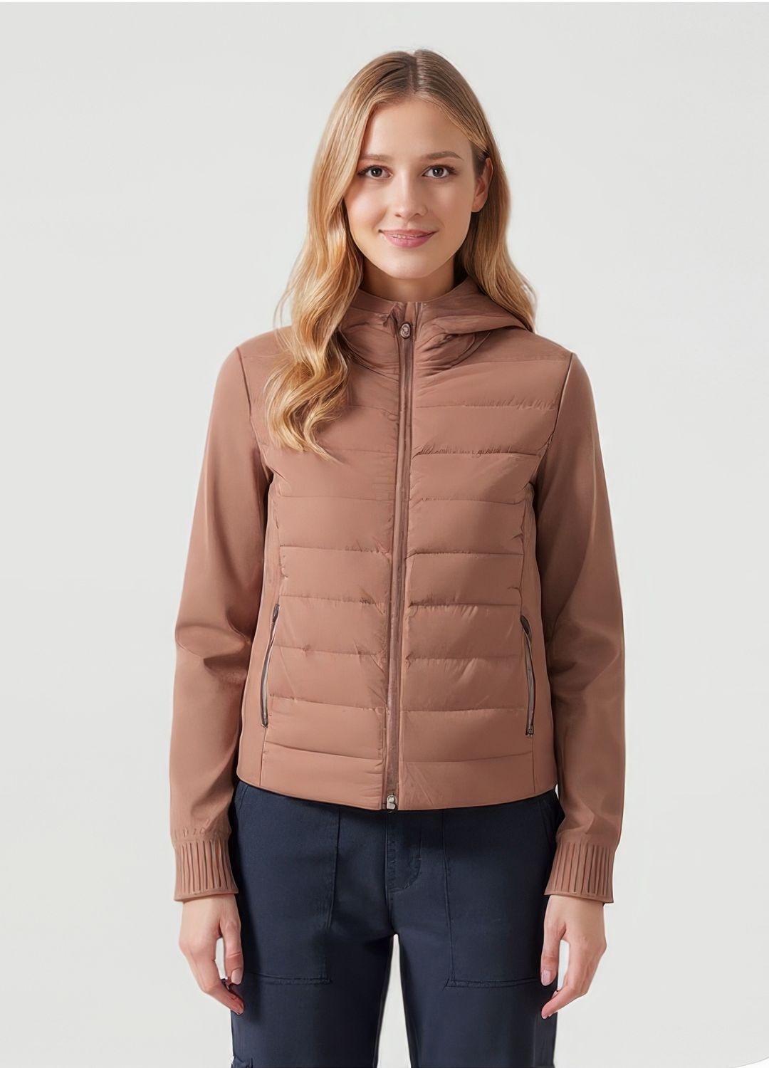 Colisco Midlayer Jacket, Mocha, Color: Mocha, Size: 4
