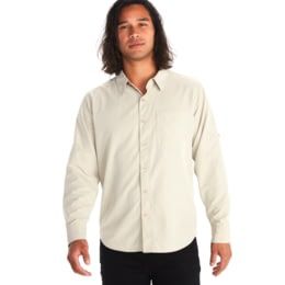 Men&#39;s Aerobora Long Sleeve Shirt., Color: Sandbar, Size: S