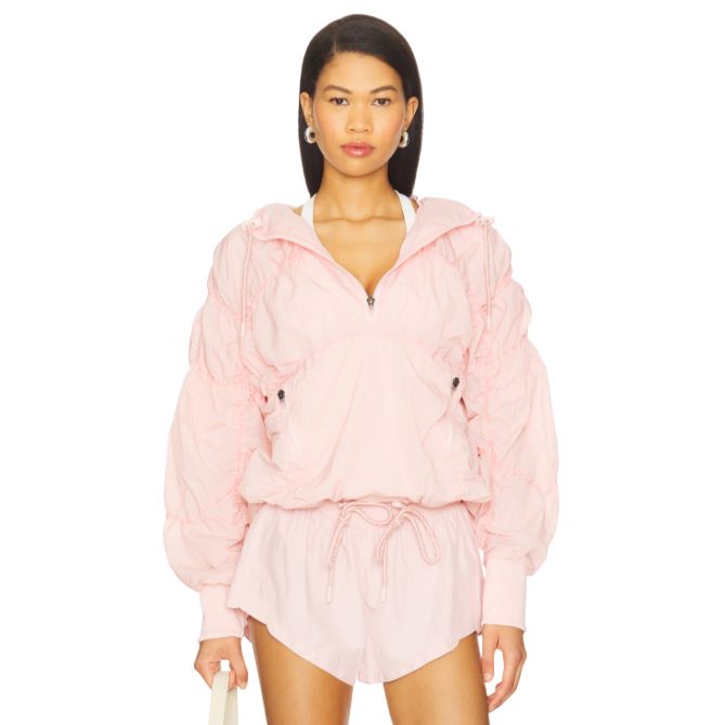 Light Packer Hike Pullover, Color: Rose Water, Size: XS