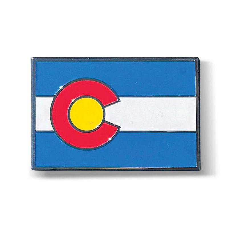 Colisco Colorado Flag Lapel Pin – Enamel Travel Souvenir Pin