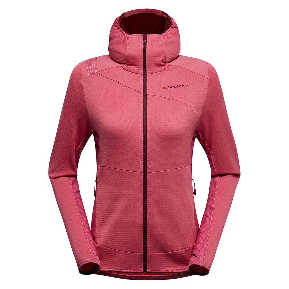 Aequilibrium Thermal Women&#39;s Hoody, Color: Rosebay/Redwood, Size: S