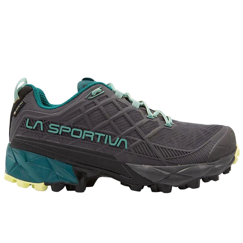 Akyra II GTX Women&#39;s Running Shoes, Color: Carbon/Juniper, Size: 10