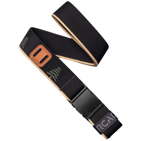 Arcade Blackwood Stretch Belt, Color: Black/Sand, Size: O/S