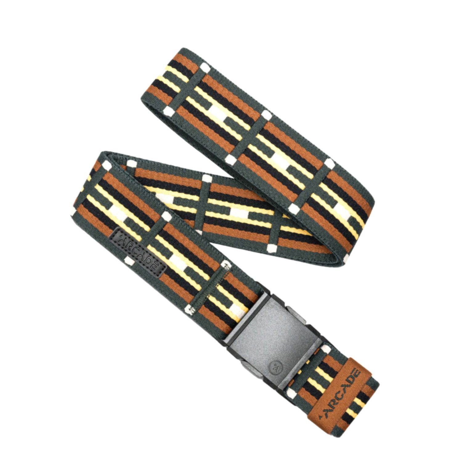 Arcade Keyah Stretch Belt, Color: Jalapeno/Bay, Size: O/S