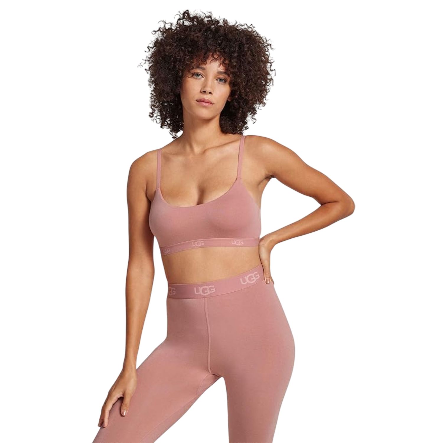 UGG Women&#39;s Estella Bralette, Blush, Color: Blush, Size: XS