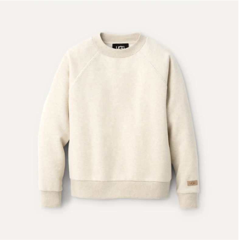 UGG Women&#39;s Classic Crewneck, Sand Heather