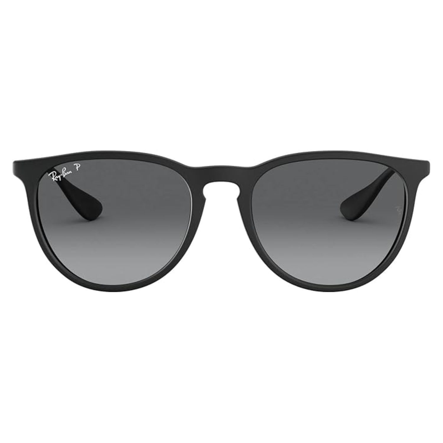 Erika Women&#39;s Sunglasses, Rubber Black, Color: Light Grey Gradient Grey, Size: O/S